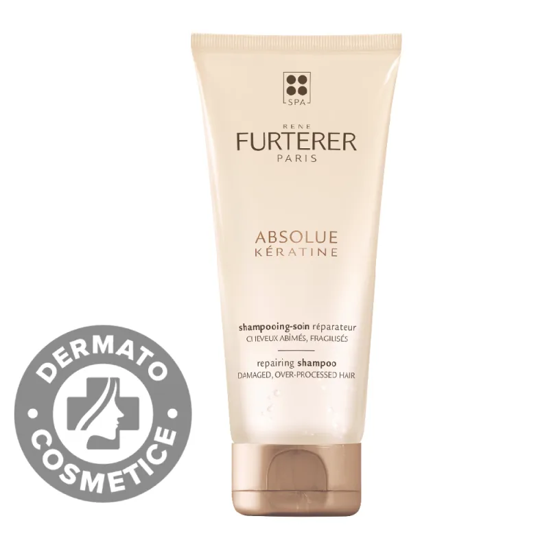 Sampon regenerator pentru par deteriorat și fragil Absolue Keratine, 200 ml, Rene Furterer — preț și oferte