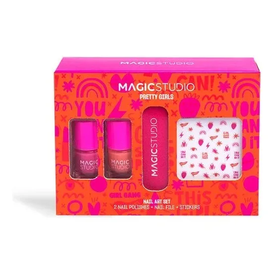 Set manichiura Pretty Girls Nails Art, 1 bucata, Magic Studio — preț și oferte