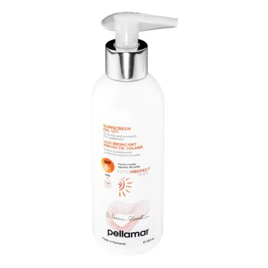 Ulei bronzant cu protectie solara SPF6, 200ml, Pell Amar — preț și oferte