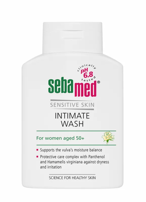 Gel pentru igiena intima cu pH 6.8 Sensitive Skin, 200 ml, Sebamed — preț și oferte