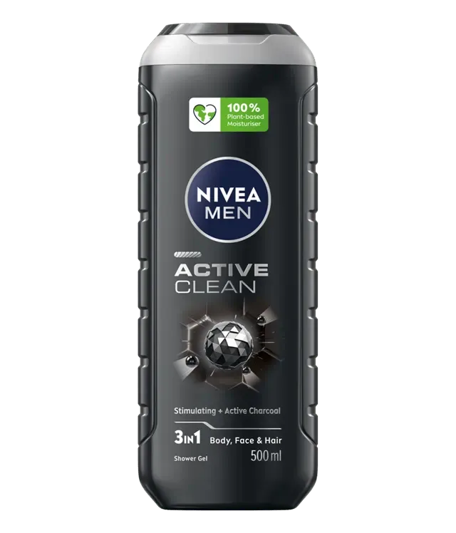 Gel de dus Active Clean, 500ml, Nivea — preț și oferte