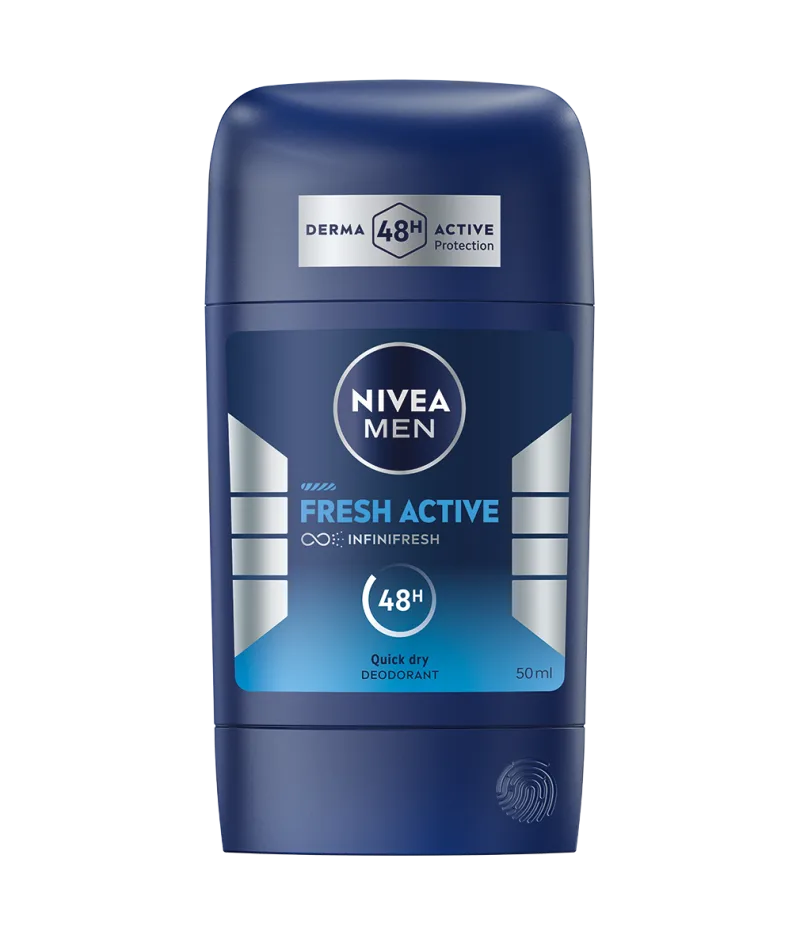 Deodorant stick pentru barbati Fresh Active, 50ml, Nivea — preț și oferte
