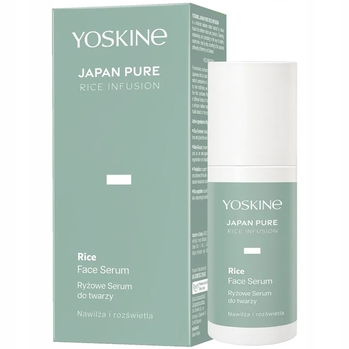 Ser facial pe baza de orez Japan Pure, 30ml, Yoskine — preț și oferte