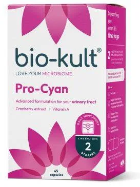 Bio Kult Pro-Cyan 45cps – probiotice pentru infectii urinare – Bio-Kult — preț și oferte