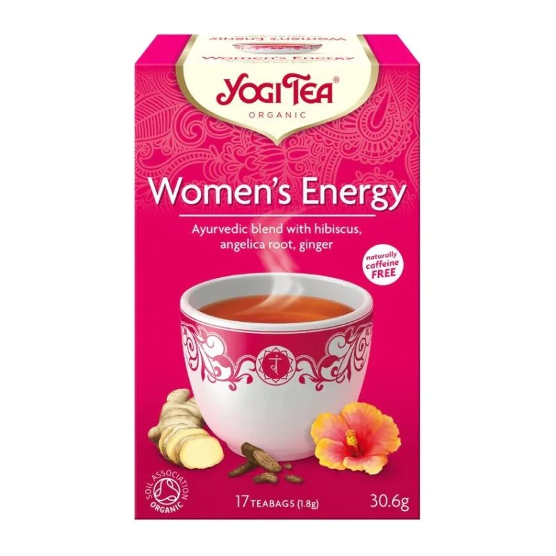 Ceai enegie pentru femei, 17 plicuri, Yogi Tea — preț și oferte