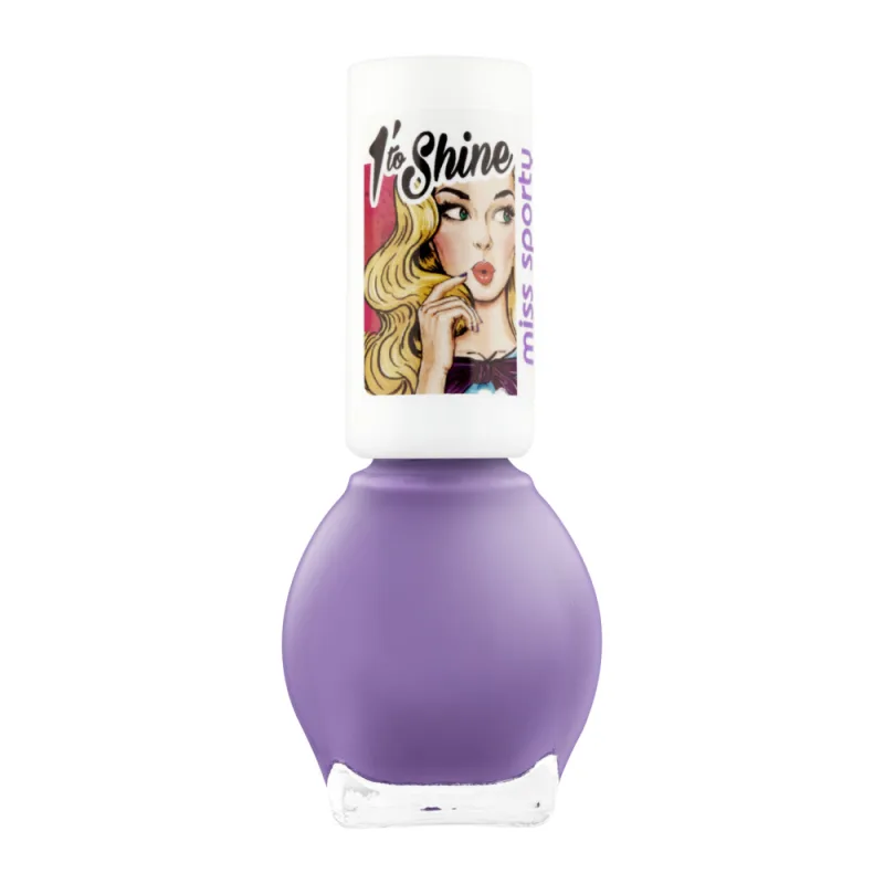 Lac de unghii 1 Minute To Shine 310 Pop Lilac, 7ml, Miss Sporty — preț și oferte