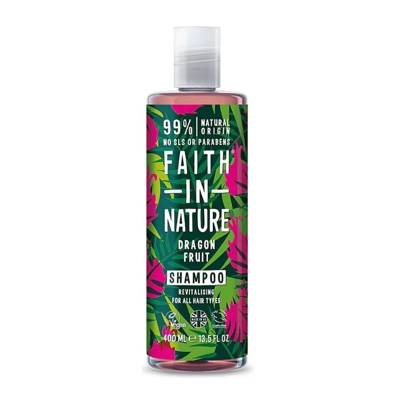 Faith in Nature Sampon natural revitalizant cu Fructul Dragonului, 400 ml — preț și oferte