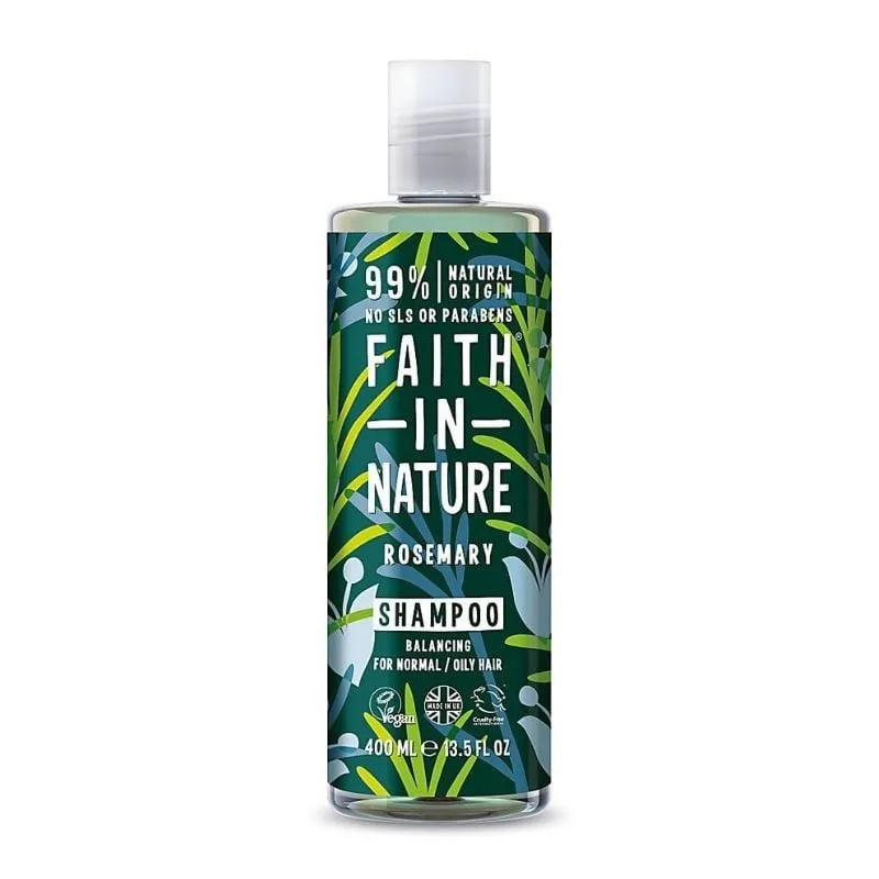 Faith in Nature Sampon natural echilibrant cu rozmarin, 400 ml — preț și oferte