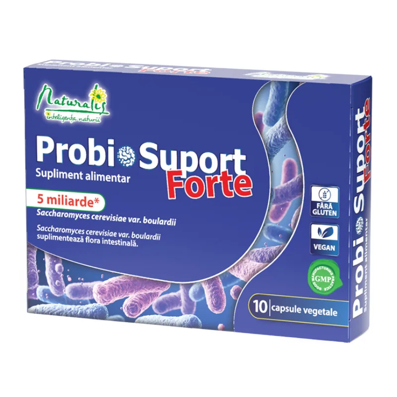 ProbioSuport Forte, 10 capsule, Naturalis — preț și oferte