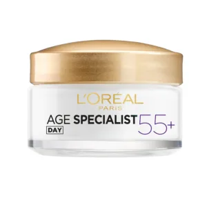 Crema antirid de zi cu efect restaurator Age Specialist 55+, 50 ml, Loreal