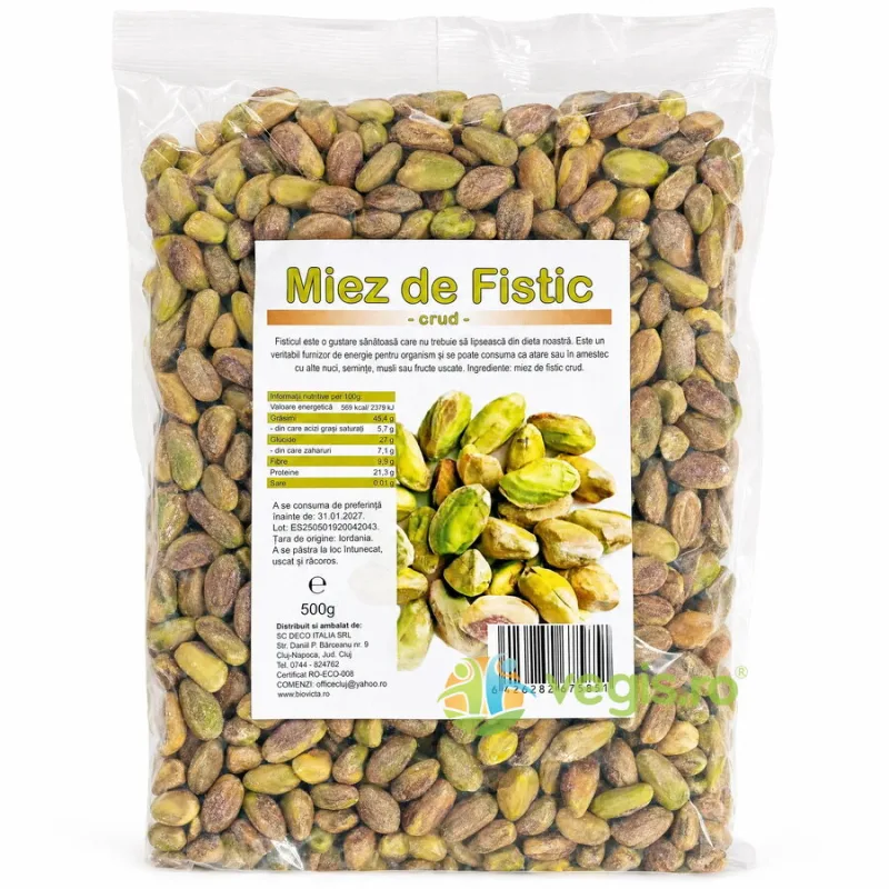 Fistic Crud Miez Natural Decojit 500g Deco Italia — preț și oferte
