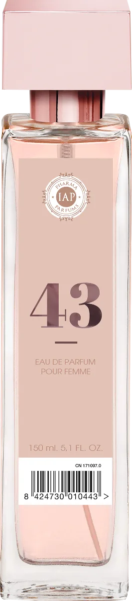 Apa de parfum pentru femei Nr. 43, 150ml, IAP Pharma