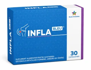 InflaBleu, 30 Capsule Moi, Bleu Pharma