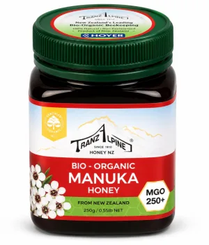 Miere de Manuka MGO 250+, 250 g, TranzAlpine