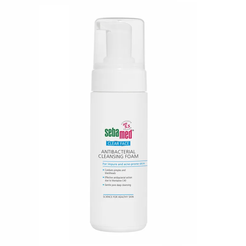 Sebamed Clear Face, Spuma dermatologica antibacteriana de curatare, 150 ml — preț și oferte