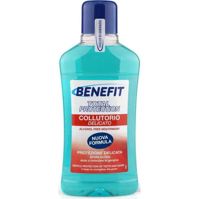 Apa de gura fara alcool Total Protection, 500ml, Benefit — preț și oferte