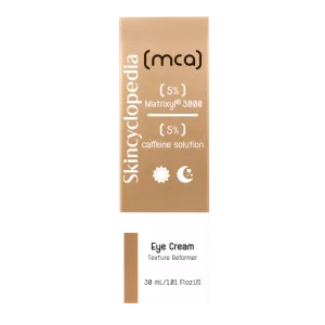 Crema de ochi cu 5% Matrixyl 3000 + 5% solutie de cofeina, 30ml, Skincyclopedia