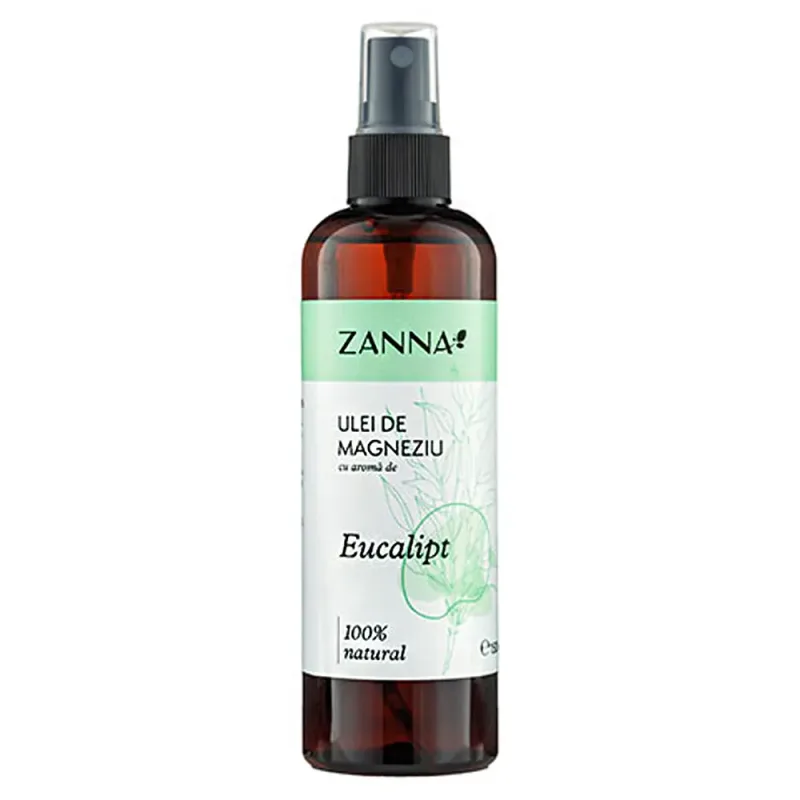Ulei de magneziu cu aroma de eucalipt, 150ml, Zanna — preț și oferte