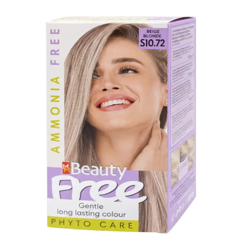 Vopsea de par fara amoniac S10.72 Blond bej, MM Beauty Free| 110 g SOLVEX COSMETICS INFINITY — preț și oferte