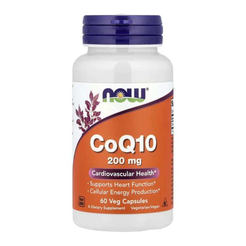 Coenzima Q10 200mg, 60 Capsule, Now Foods — preț și oferte