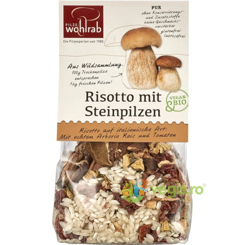 Risotto cu Hribi Ecologic/Bio 175g WOHLRAB — preț și oferte