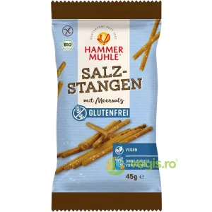 Sticks-uri cu Sare fara Gluten Ecologice/Bio 45g