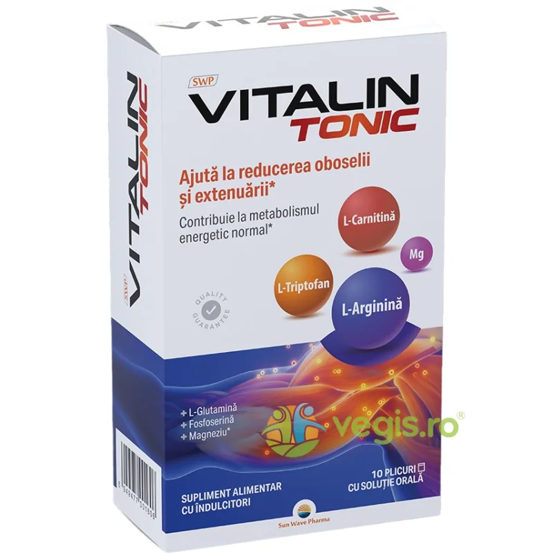 Vitalin Tonic 10 plicuri SUN WAVE PHARMA — preț și oferte