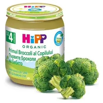 Hipp BIO Organic Piure primul broccoli al copilului 4+ luni 125g — preț și oferte