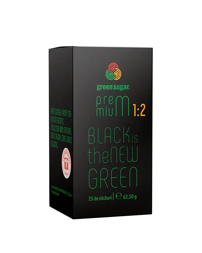 Green Sugar Premium 1:2, 25 stickuri, Laboratoarele Remedia — preț și oferte