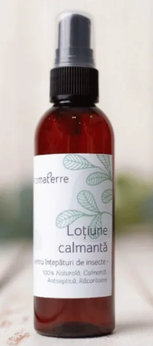 Lotiune calmanta pentru intepaturi de insecte 100ml - Aromaterre