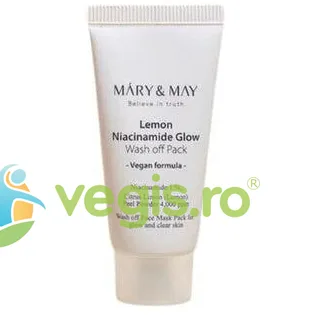 Masca Tip Wash-Off cu Extract de Lamaie si Niacinamide Mini 30g MARY AND MAY — preț și oferte