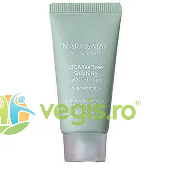 Masca Tip Wash-Off cu Extract de Centella Asiatica si Arbore de Ceai Mini 30g MARY AND MAY — preț și oferte