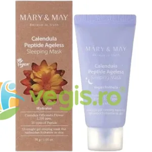 Masca pentru Noapte cu Galbenele si Peptide Mini 30g