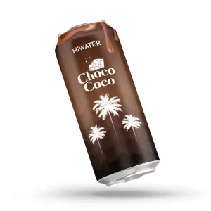 Apa naturala cocos cu aroma de ciocolata Choco Coco, 320ml, Hiwater