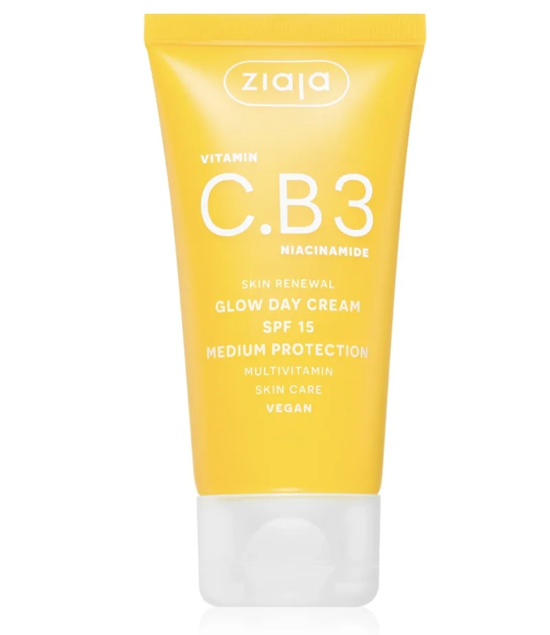Cremă pentru Față SPF 15 Vitamin C.B3 Niacinamide, 50 ml, Ziaja — preț și oferte