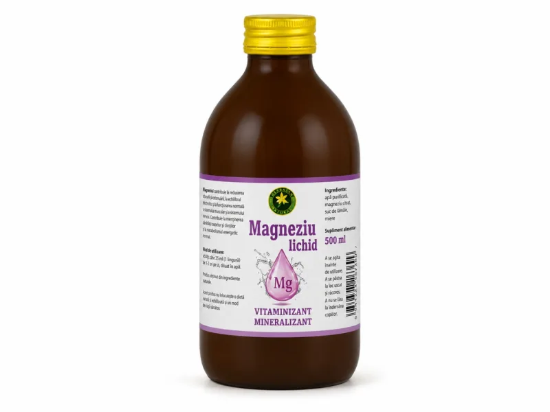 Magneziu Lichid, 500 ml, Hypericum — preț și oferte