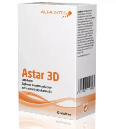 Astar 3D Soft, 60 capsule, Alfa Intes — preț și oferte