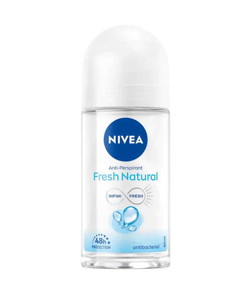 Deodorant roll-on pentru femei Fresh Natural, 50ml, Nivea — preț și oferte