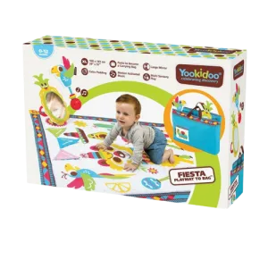 Covoras de joaca pliabil pentru 0-12 luni 40167, 1 bucata, Yookidoo