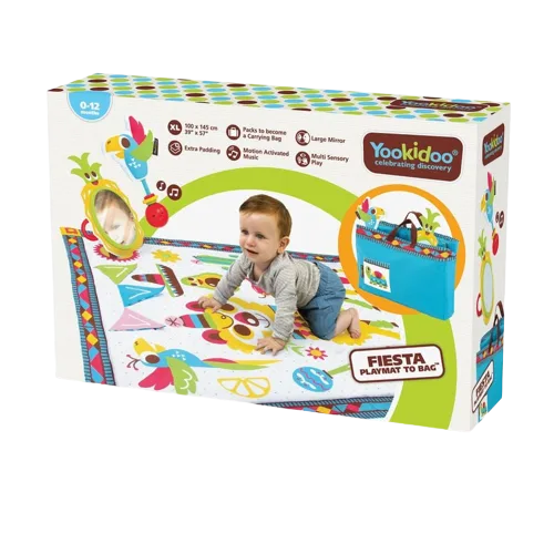 Covoras de joaca pliabil pentru 0-12 luni 40167, 1 bucata, Yookidoo — preț și oferte