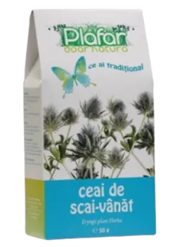 Ceai herba de scai vanat, 50g, Plafar — preț și oferte