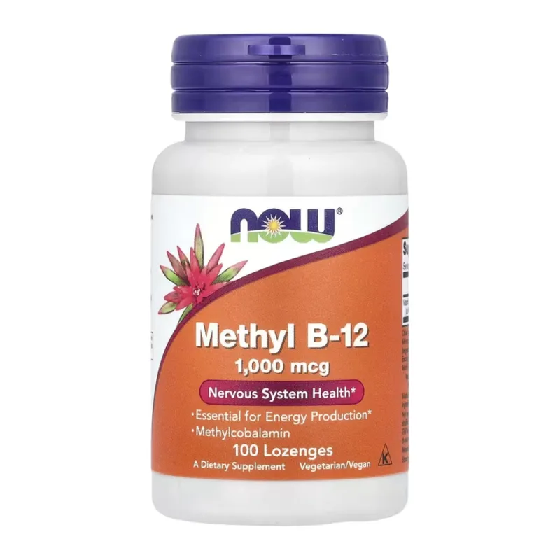 Methyl B-12 1000mcg, 100 tablete masticabile, Now Foods — preț și oferte