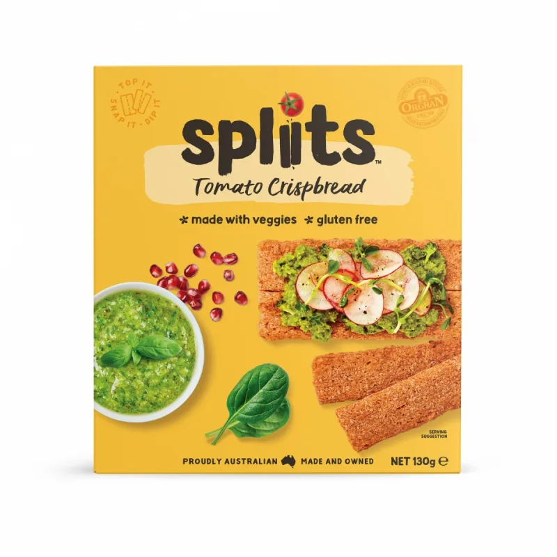 Paine uscata cu rosii Spliits, 130g, Orgran — preț și oferte