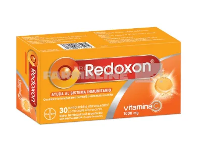 Redoxon Vitamina C 1000 mg cu aroma de portocale 30 comprimate efervescente BAYER — preț și oferte