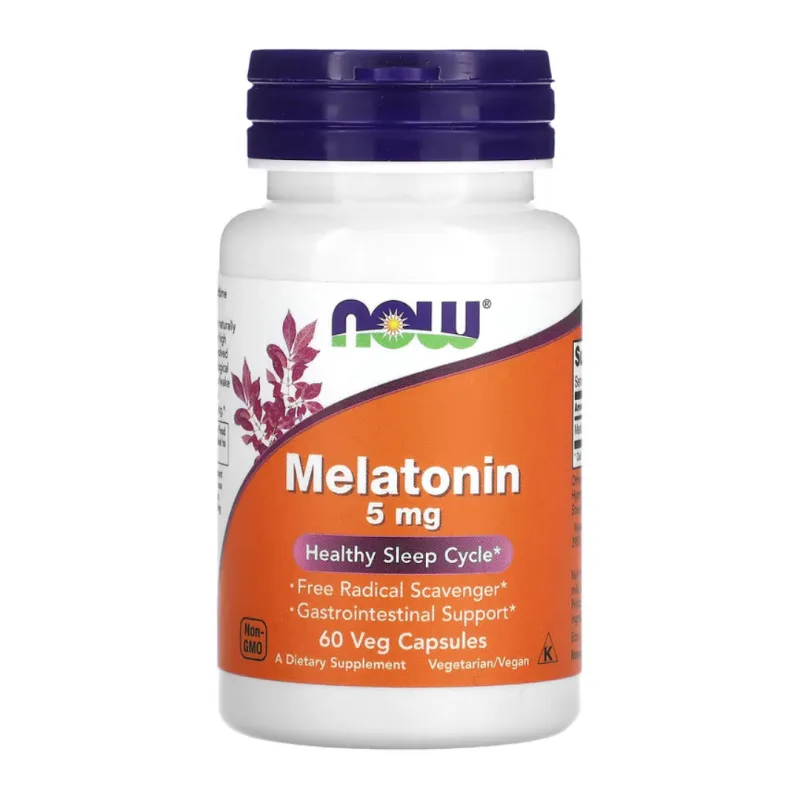 Melatonina Pura 5mg, 60 capsule, Now Foods — preț și oferte