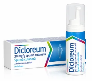 Dicloreum spuma cutanata 30mg/g, 50g, AlfaSigma