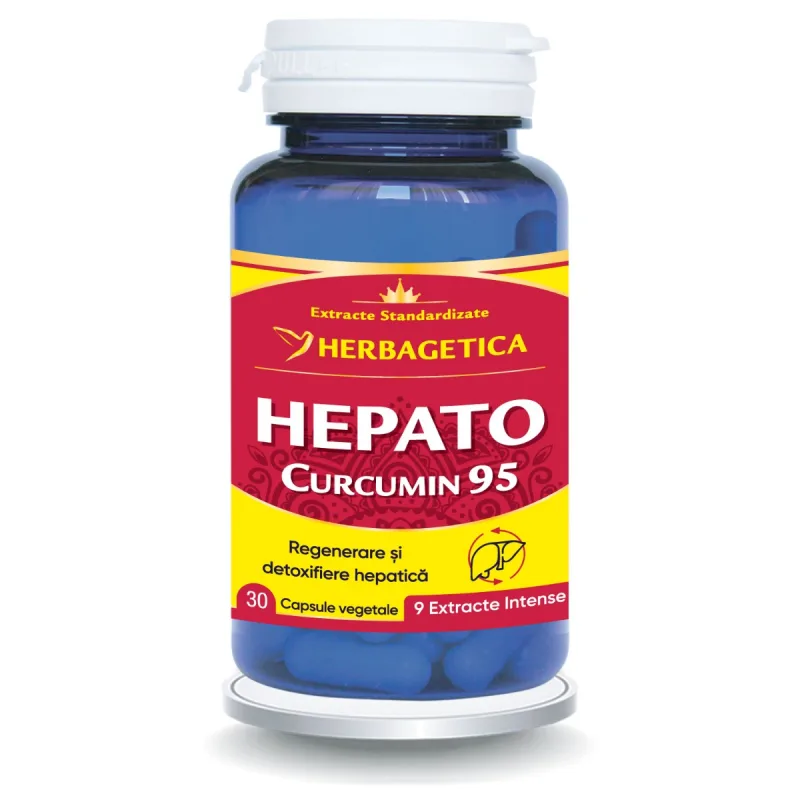 Hepato Curcumin95, 30 capsule — preț și oferte