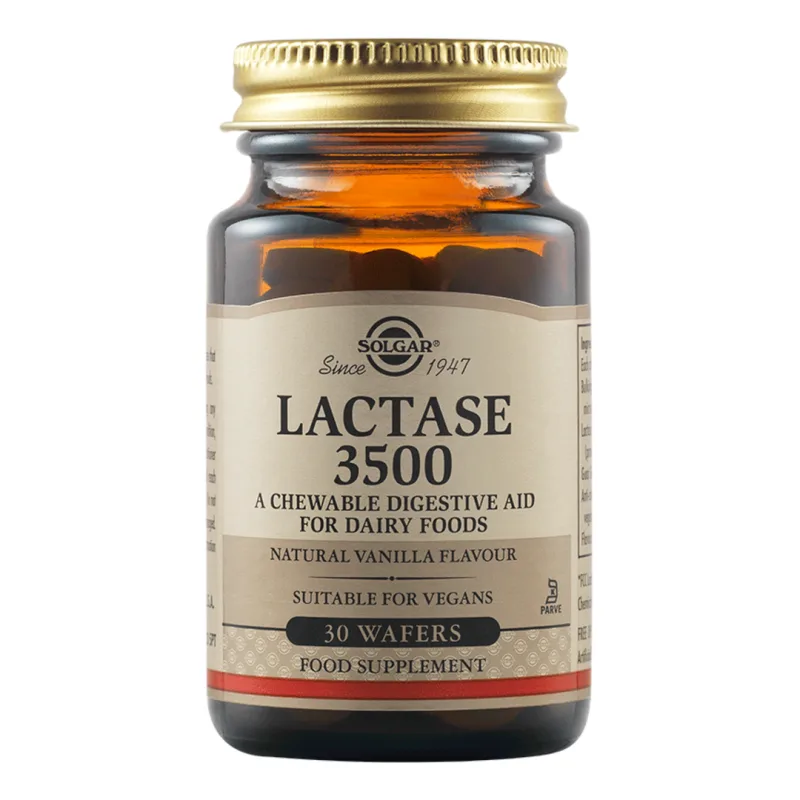 Lactaza 3500, 30 tablete, Solgar — preț și oferte