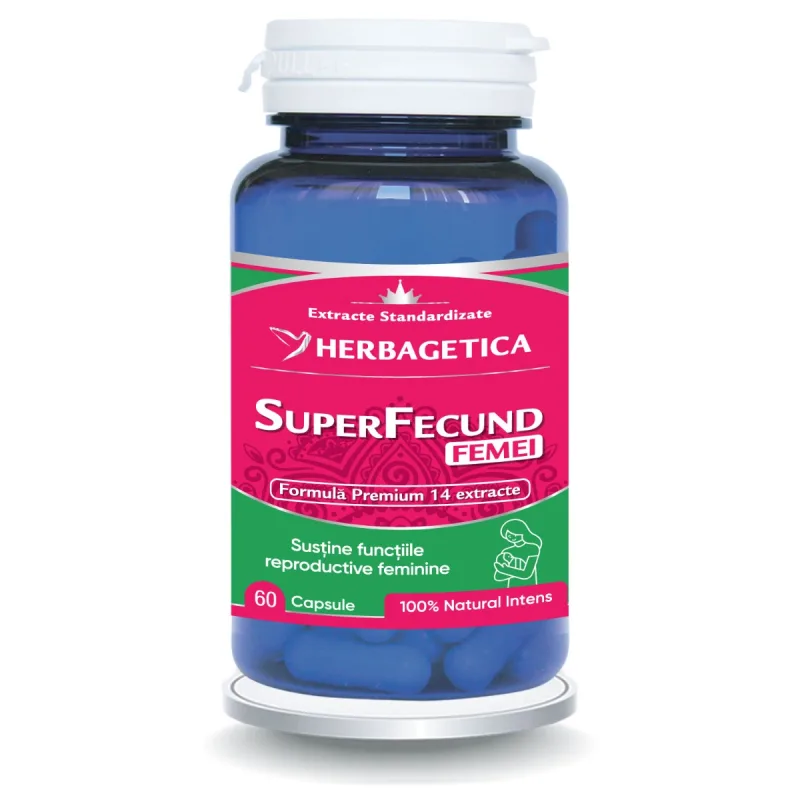 Superfecund Femei, 60 capsule — preț și oferte
