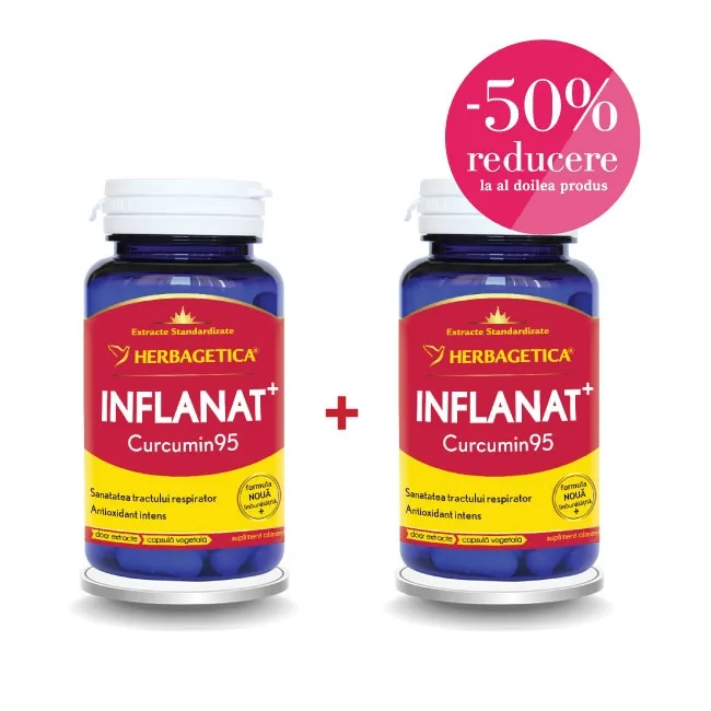 INFLANAT CURCUMIN95 60+60 PROMO — preț și oferte